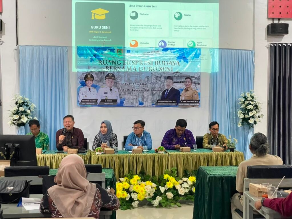 Wakil Ketua II DPRD Balangan Dorong Sinergi Pemajuan Seni dan Budaya di SMKN 1 Batumandi